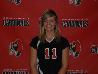 Freshman Stephanie Emington
